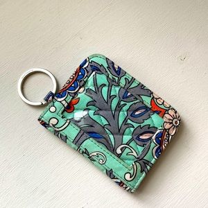 Vera Bradley wallet keychain